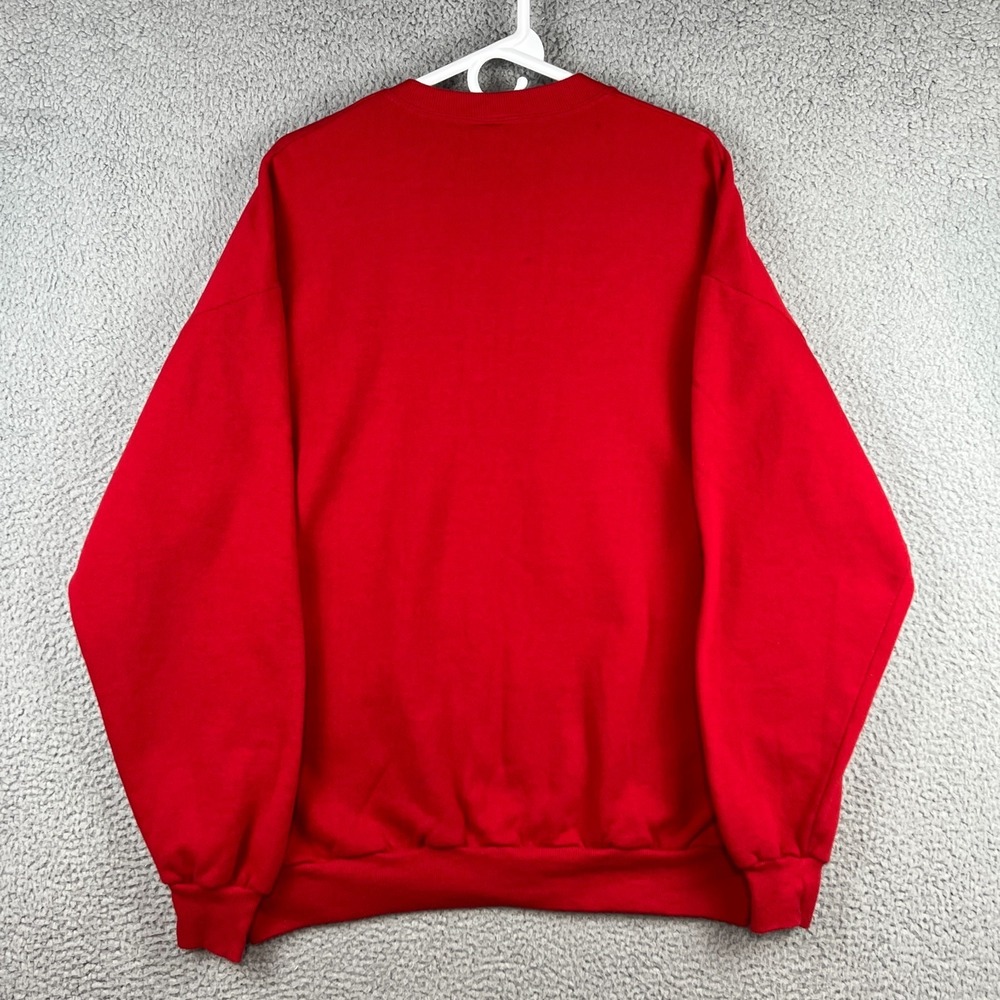 Vintage 90s Wisconsin Badgers Bruins Rose Bowl 1994 Sweatshirt Size XL Jerzees - Picture 7 of 15